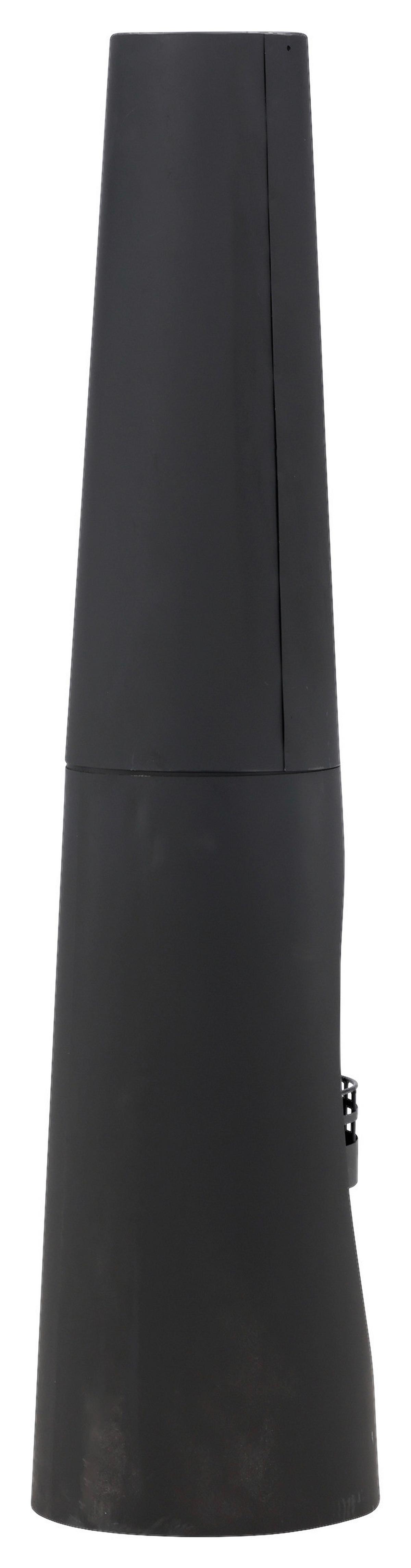 Feuerstelle Bastian ca. 33x135x33 cm Schwarz - Schwarz, KONVENTIONELL, Metall (33/135/33cm) - Gardenson