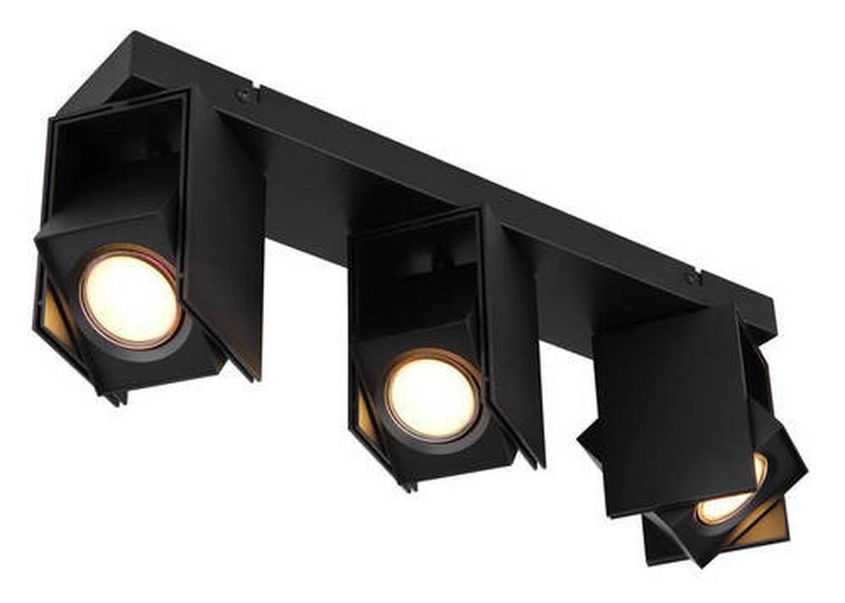 Reflektor Crna Boja - crna, Design, metal (43,4/8,4/15,7cm) - Globo