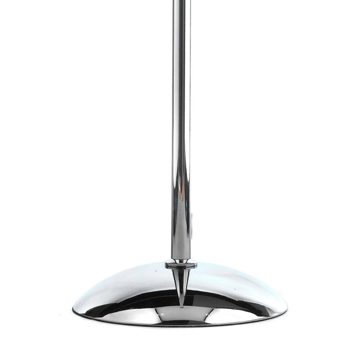 Stehleuchte Estrella Chromfarben max. 22 Watt - Chromfarben, Design, Metall (35/170cm)