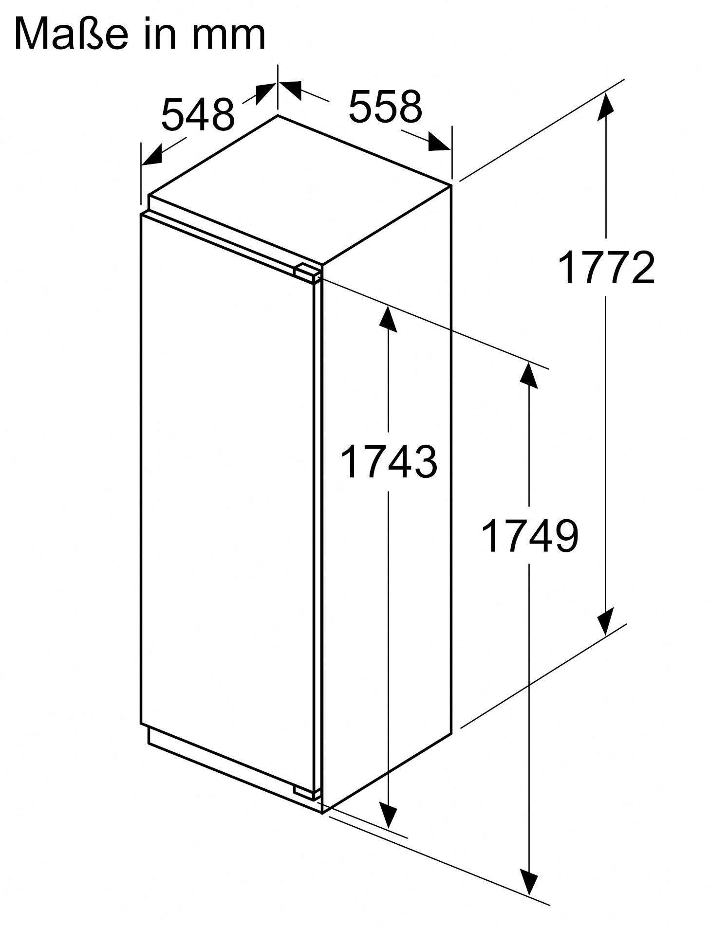 Kühlschrank KI81RADD0 - MODERN (55,8/177,2/54,8cm) - Siemens