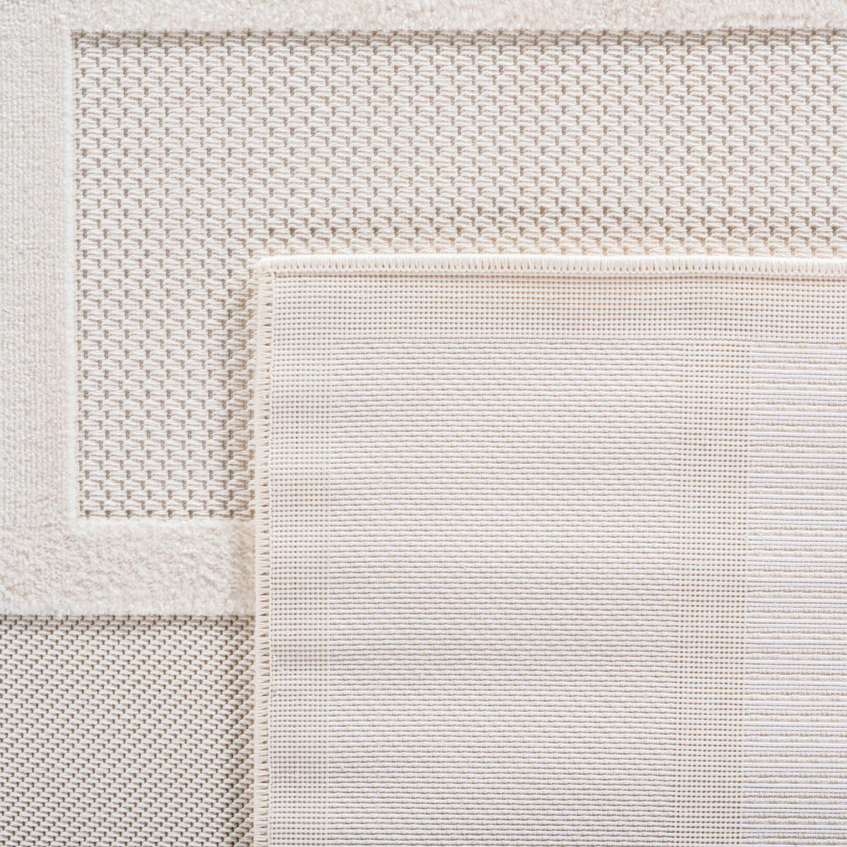 Flachwebeteppich Doha Creme ca. 80x150cm - Creme, Design, Textil (80/150cm)