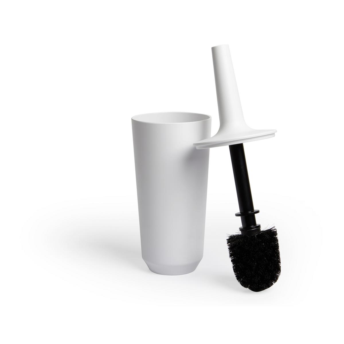 WC-Bürste Lilo aus Kunststoff in Weiß - Weiß, MODERN, Kunststoff (11,43/36,20cm) - Modern Living