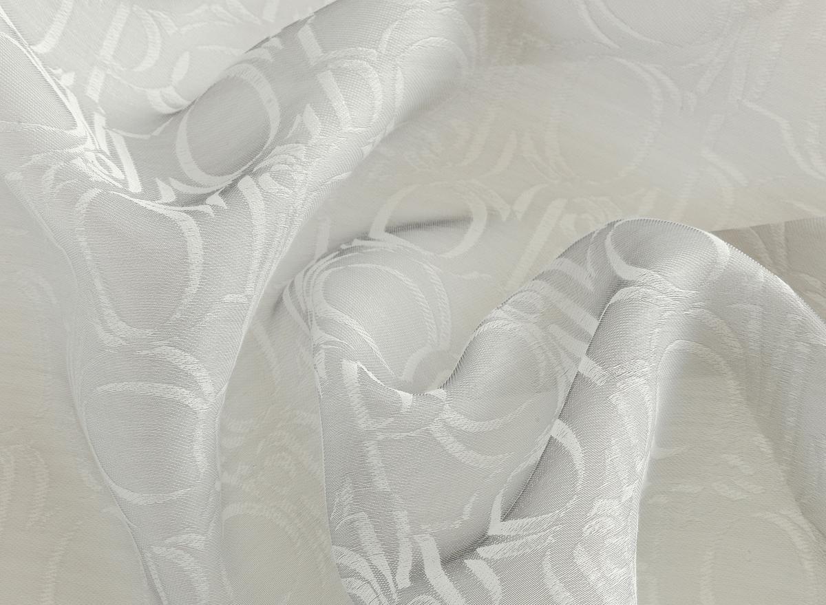 ZASŁONA GOTOWA JOOP! J-ORNAMENT ALLOVER - jasnoszary, Basics, tkanina (130/250cm) - Joop!