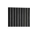 PANNEAU ACOUSTIQUE GRACE SET 2 P. -SB- - noir, MODERN, matériau en bois/textile (60,5/120/2,2cm) - Mömax