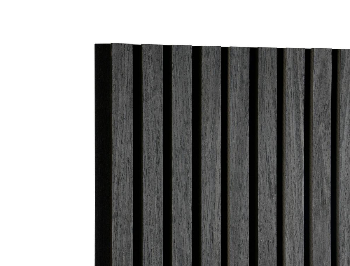 Akustikpaneel Grace Schwarz/Eiche Artisan 2er Set - Schwarz, Modern, Holz/Holzwerkstoff (60,5/120/2,2cm) - Mömax