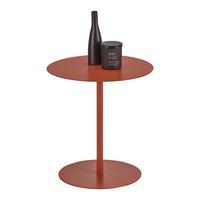 Beistelltisch Rod Orange - Orange, MODERN, Metall (40/43/40cm) - Mömax