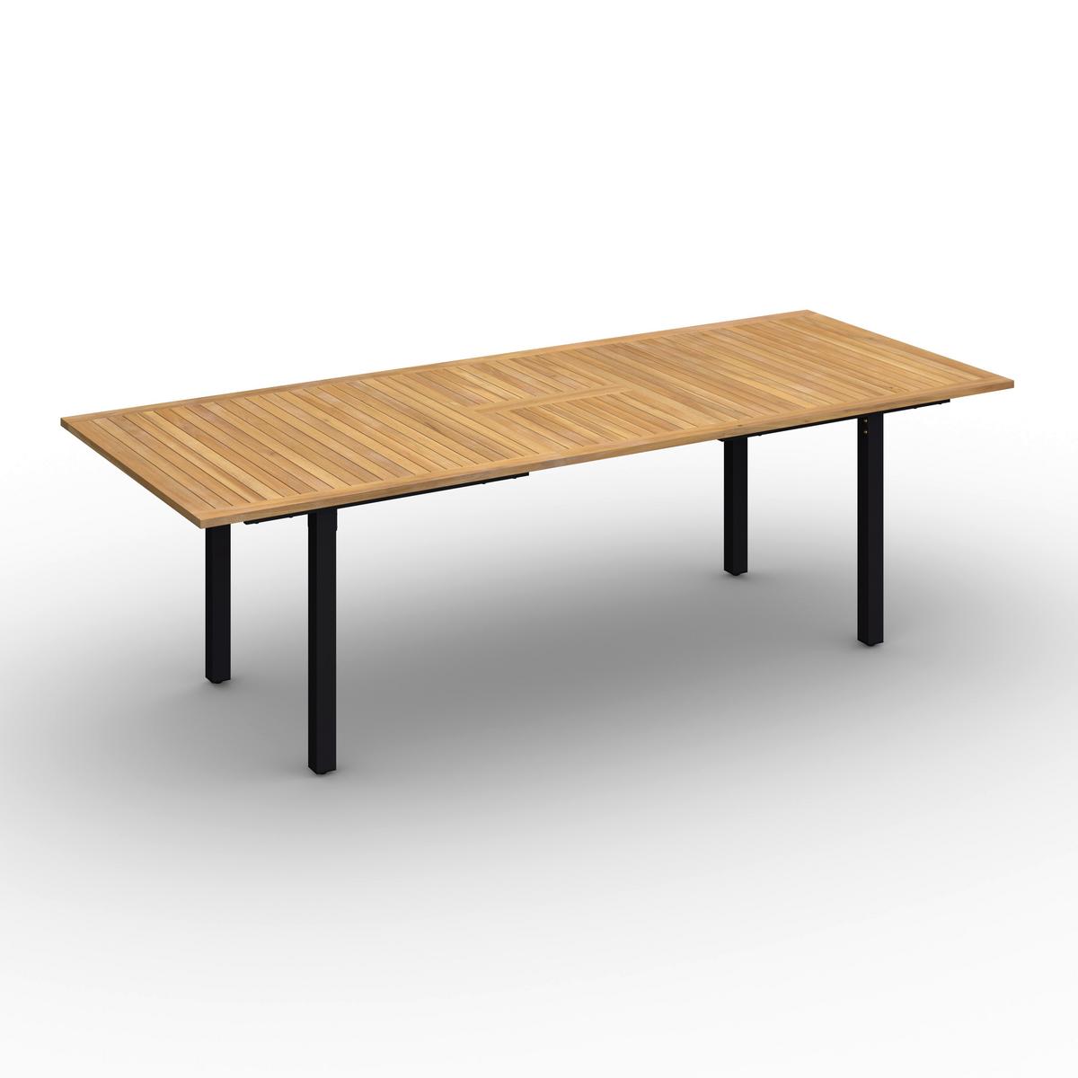 Gartengarnitur Giovanna Creme Holz/Metall/Textil - Creme/Grau, MODERN, Holz/Kunststoff - Bessagi Garden