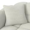 SOFFA MARIE - vit/svart, Modern, trä/textil (232/77/90cm) - Bessagi Home