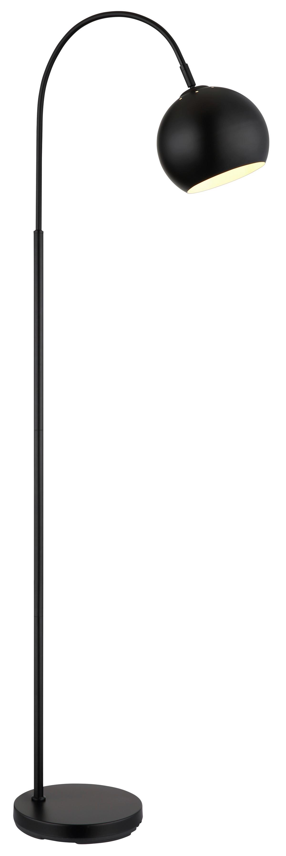 LAMPA STOJĄCA 24779B BENNO - czarny, Basics, tworzywo sztuczne/metal (46/25/150cm)