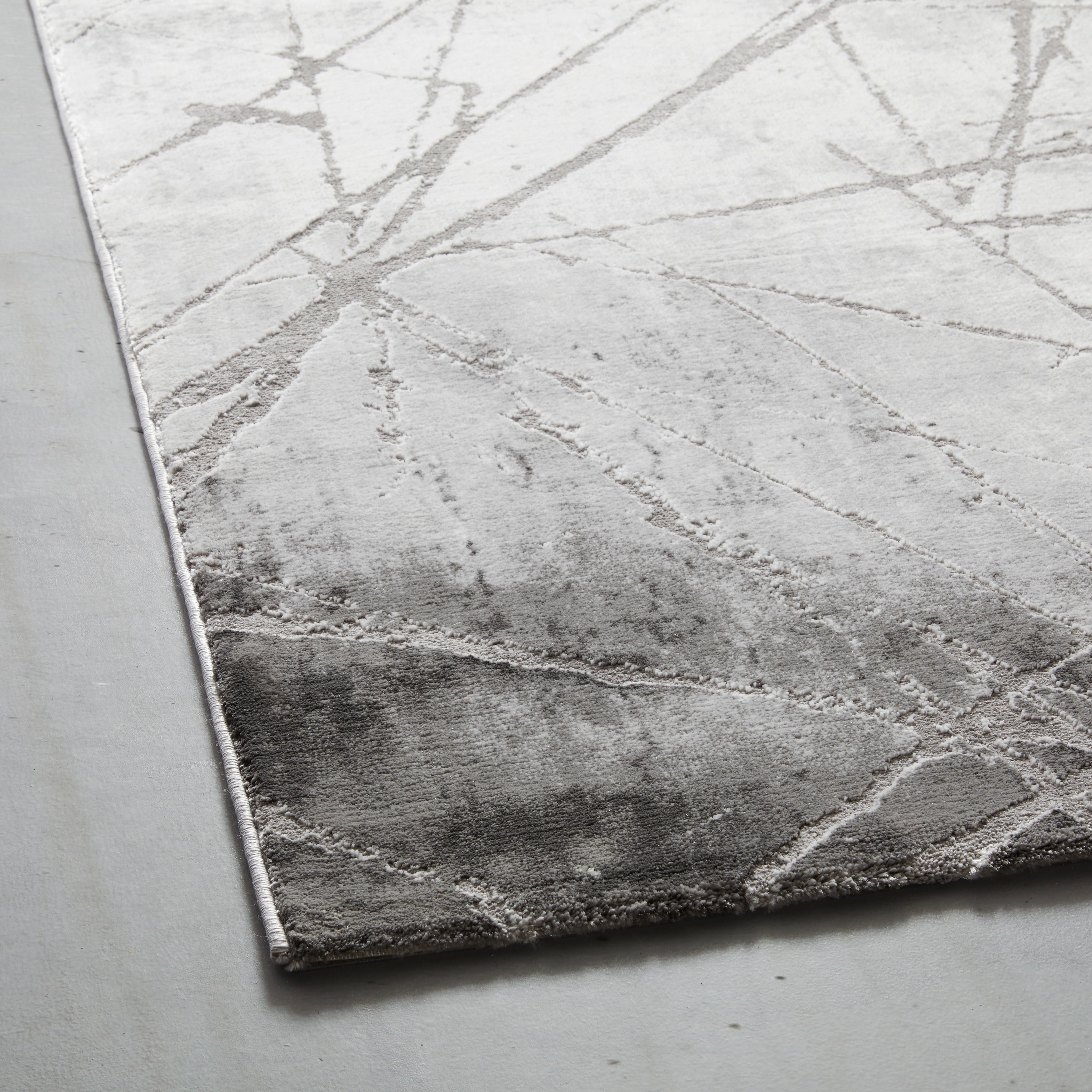 VÄVD MATTA MANCHESTER 3 -AKT- - grå, Modern, textil (160/230cm) - Mömax
