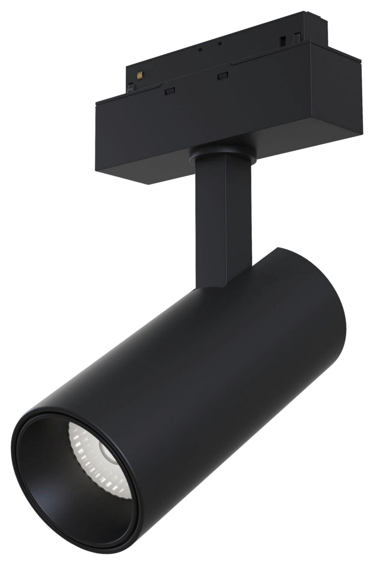 Schienensyste-Strahler Focus LED max. 18 Watt - Schwarz, Basics, Metall (12/14,6/13,6cm) - MAYTONI