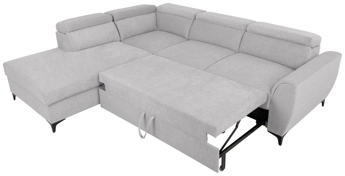 COLțAR LAPIS - gri deschis, Konventionell, textil (217/255cm) - Modern Living