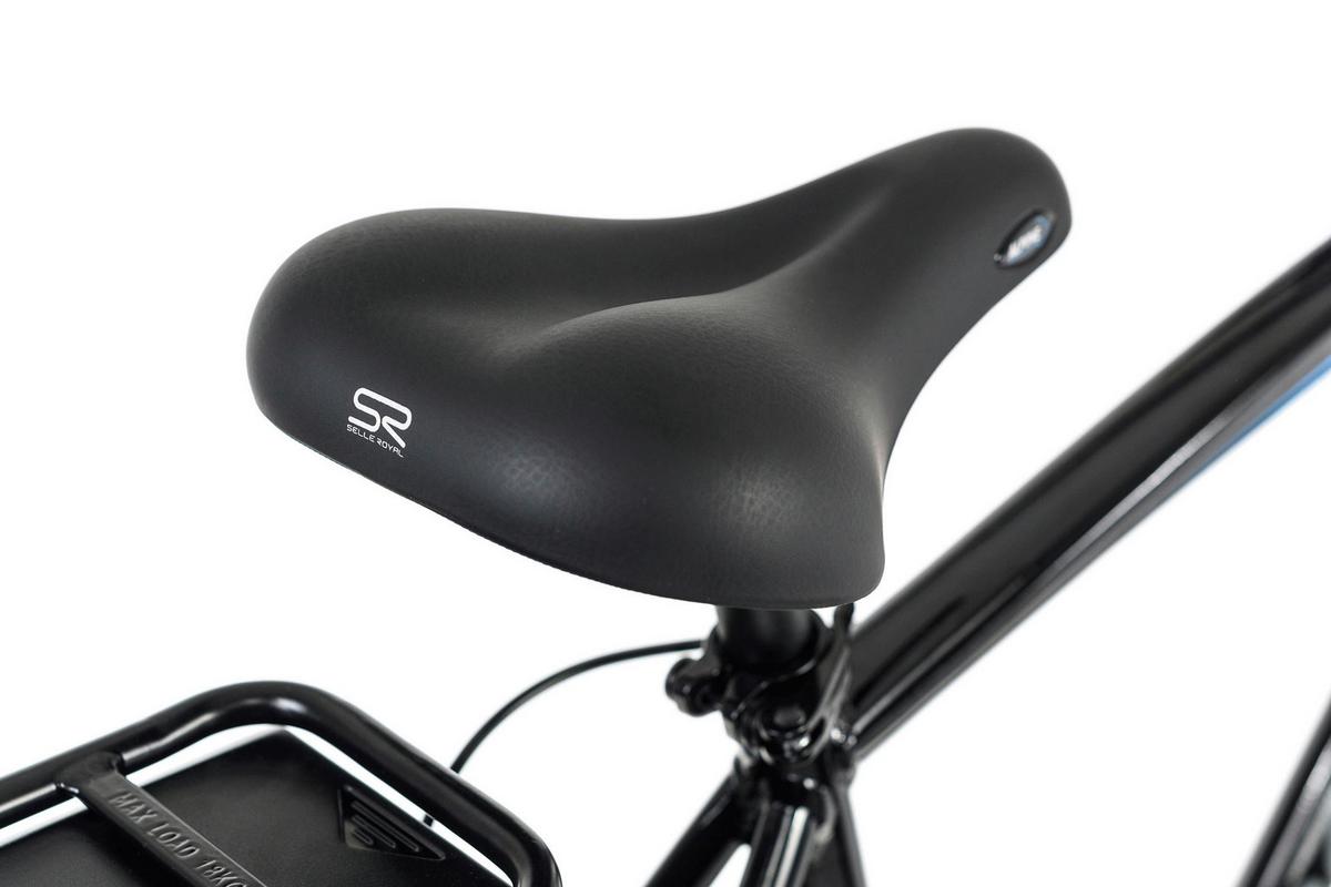 Elektrofahrrad Alu-city Herren Adore 28" 113e - Schwarz, Design, Metall - Atrigo