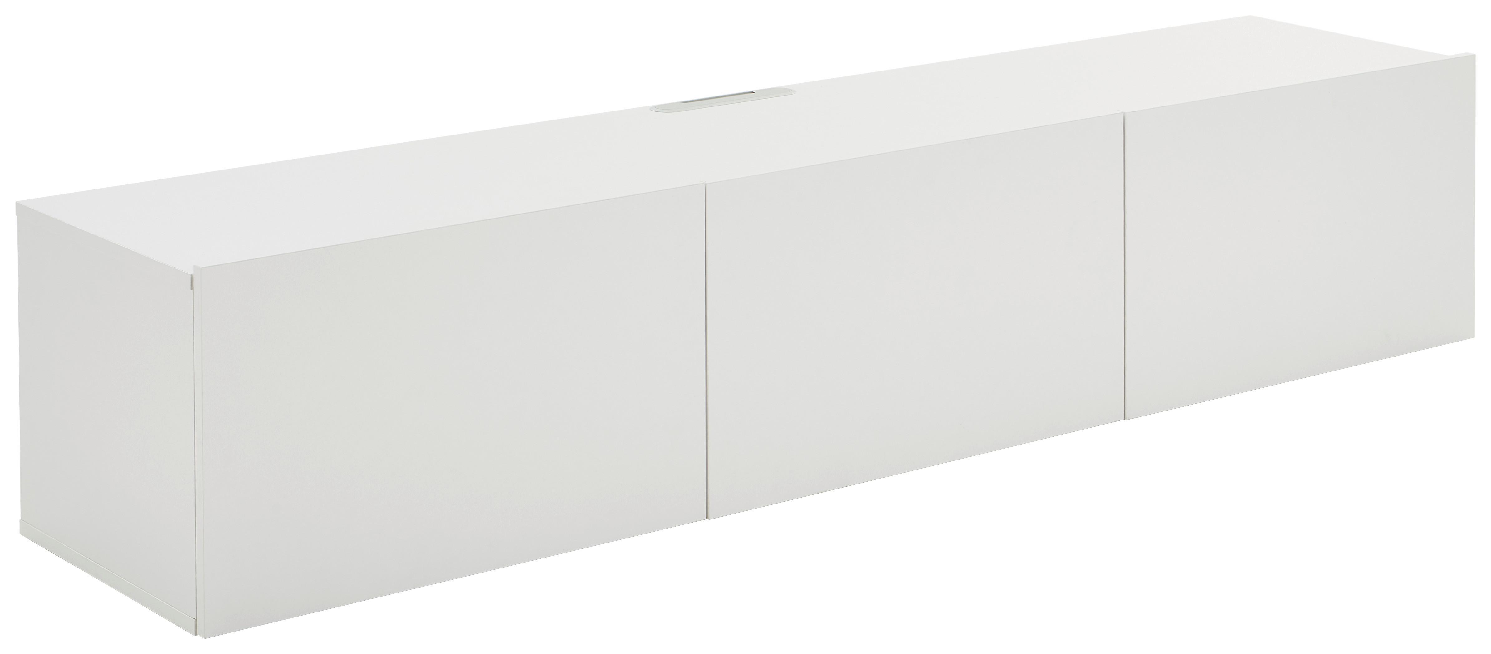 KOMODA NISKA NEWNIQ - biały, Design, materiał drewnopochodny (180/36,7/42cm) - Hom`in