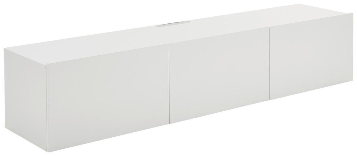 KOMODA NISKA NEWNIQ - biały, Design, materiał drewnopochodny (180/36,7/42cm) - Hom`in