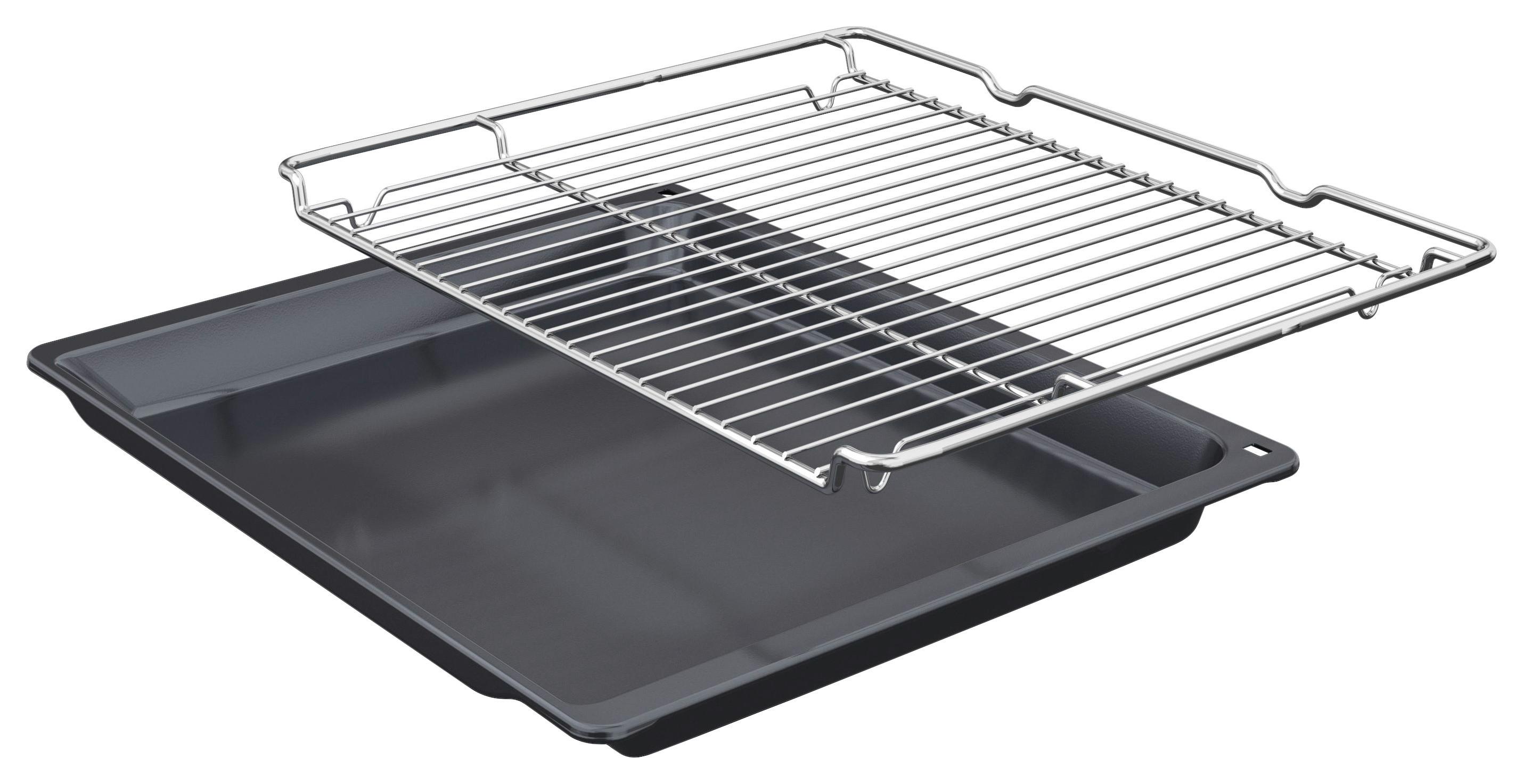 Einbaubackofen B3ACE2AG3 Graphitfarben/Grau - Graphitfarben/Grau, Metall (59,4/59,5/54,8cm) - Neff