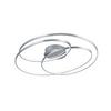 LED-Deckenleuchte Gale Nickelfarben max. 50 Watt - Nickelfarben, Design, Metall (80/14/65cm) - Trio Leuchten