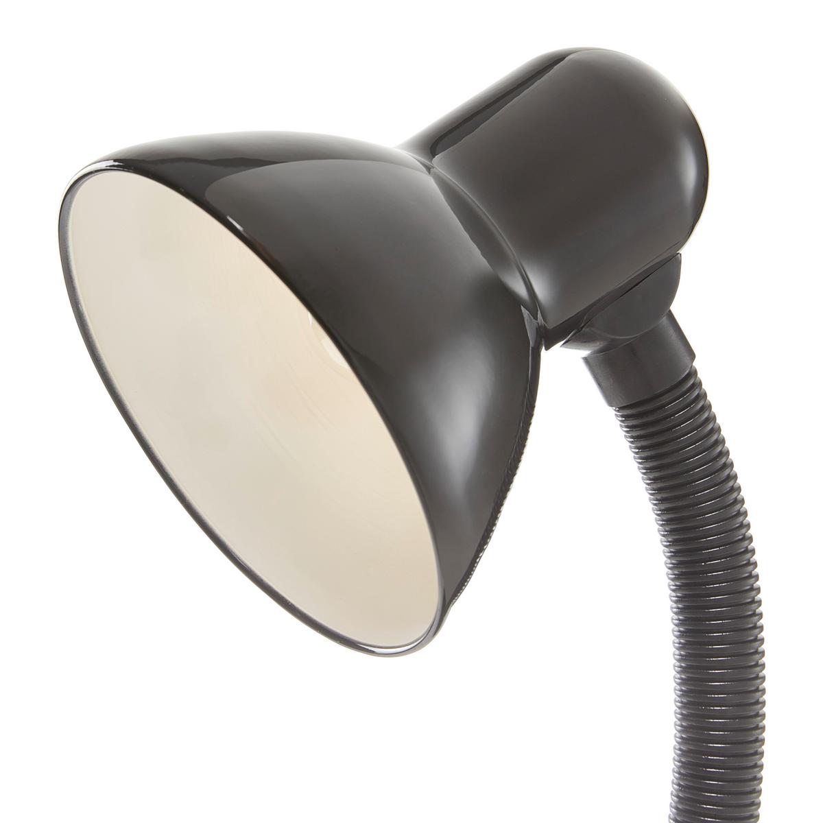Lampă de birou Leona - negru, plastic/metal (14,5/14,5/37,8cm) - Best Price