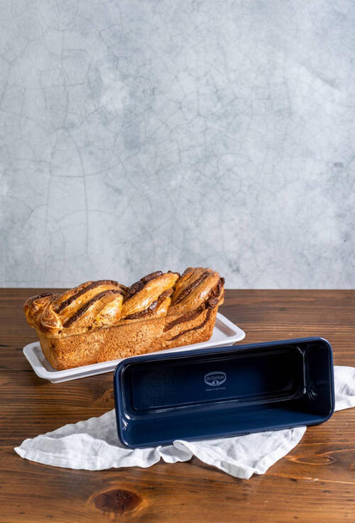 PROSTOKĄTNA FORMA DO PIECZENIA 2368 - ciemnoniebieski, Basics, metal (30cm) - Dr.Oetker