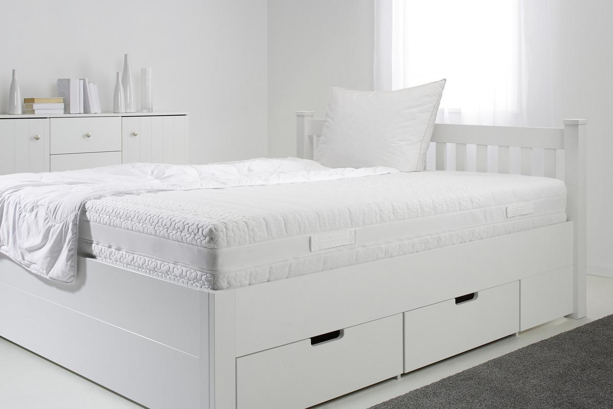 Vzmetnica Iz Hladne Pene Pro Body S, 90x200 Cm - bela, tekstil (90/200cm) - Nadana