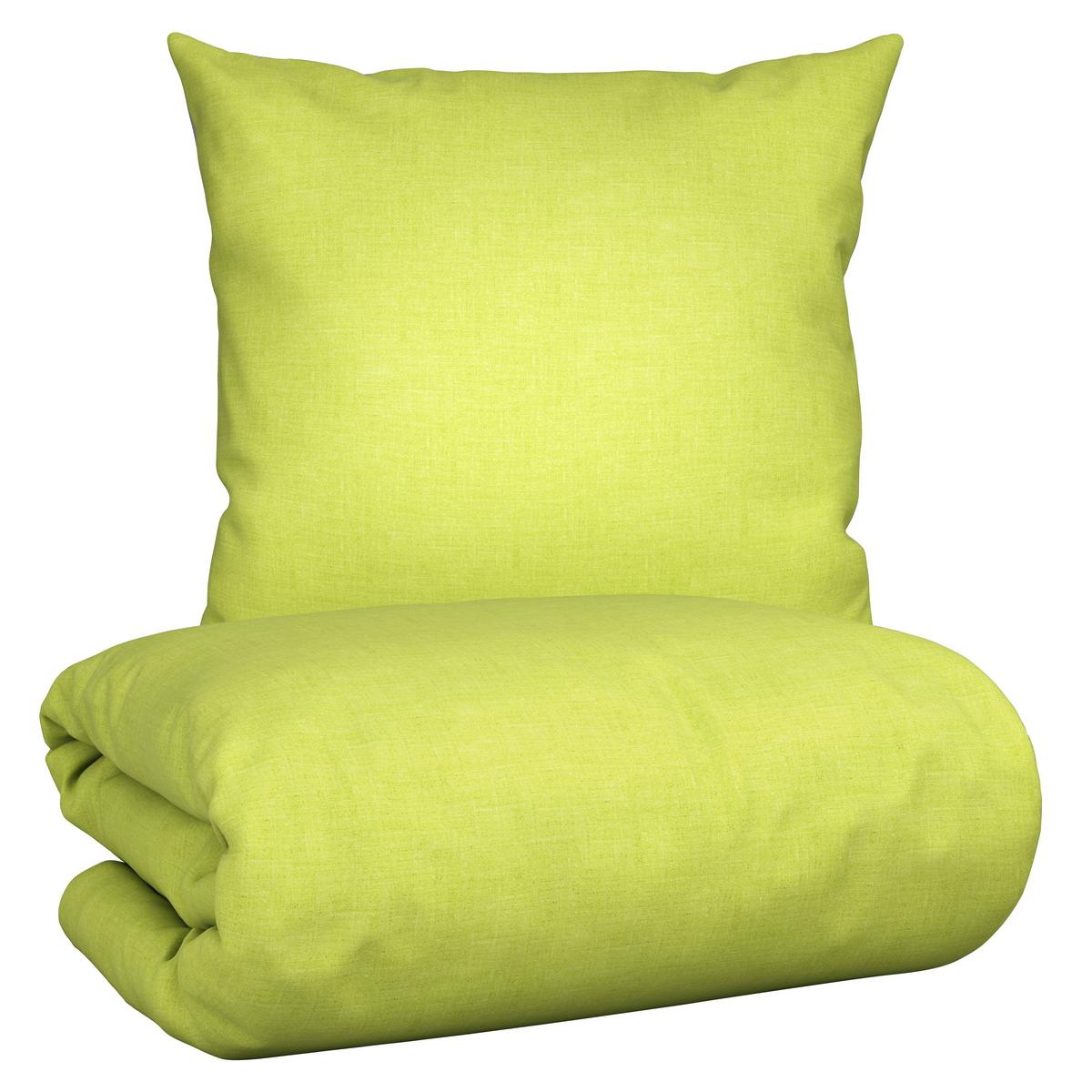 Bettwäsche Noah Wende in Gelb ca. 135x200cm - Gelb, Textil (135/200cm) - Modern Living