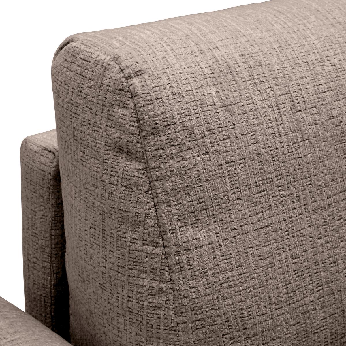 CANAPEA CU 3 LOCURI CUSTOM - crem/maro închis, Modern, textil (183/85/92cm) - Mömax