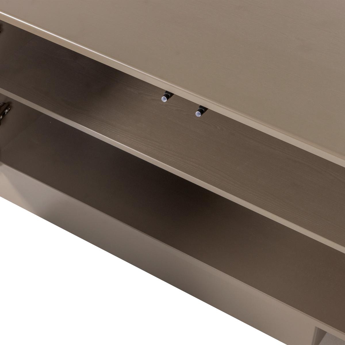 LOWBOARD Nova Braun B: 200cm - Braun, Design, Holz (200/52/40cm) - Livetastic