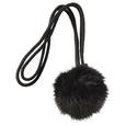 Privez Za Zaveso Pompon - črna/siva, Moderno, tekstil (38cm) - Mömax modern living Privez Za Zaveso Pompon - črna/siva, Moderno, tekstil (38cm) - Mömax modern living