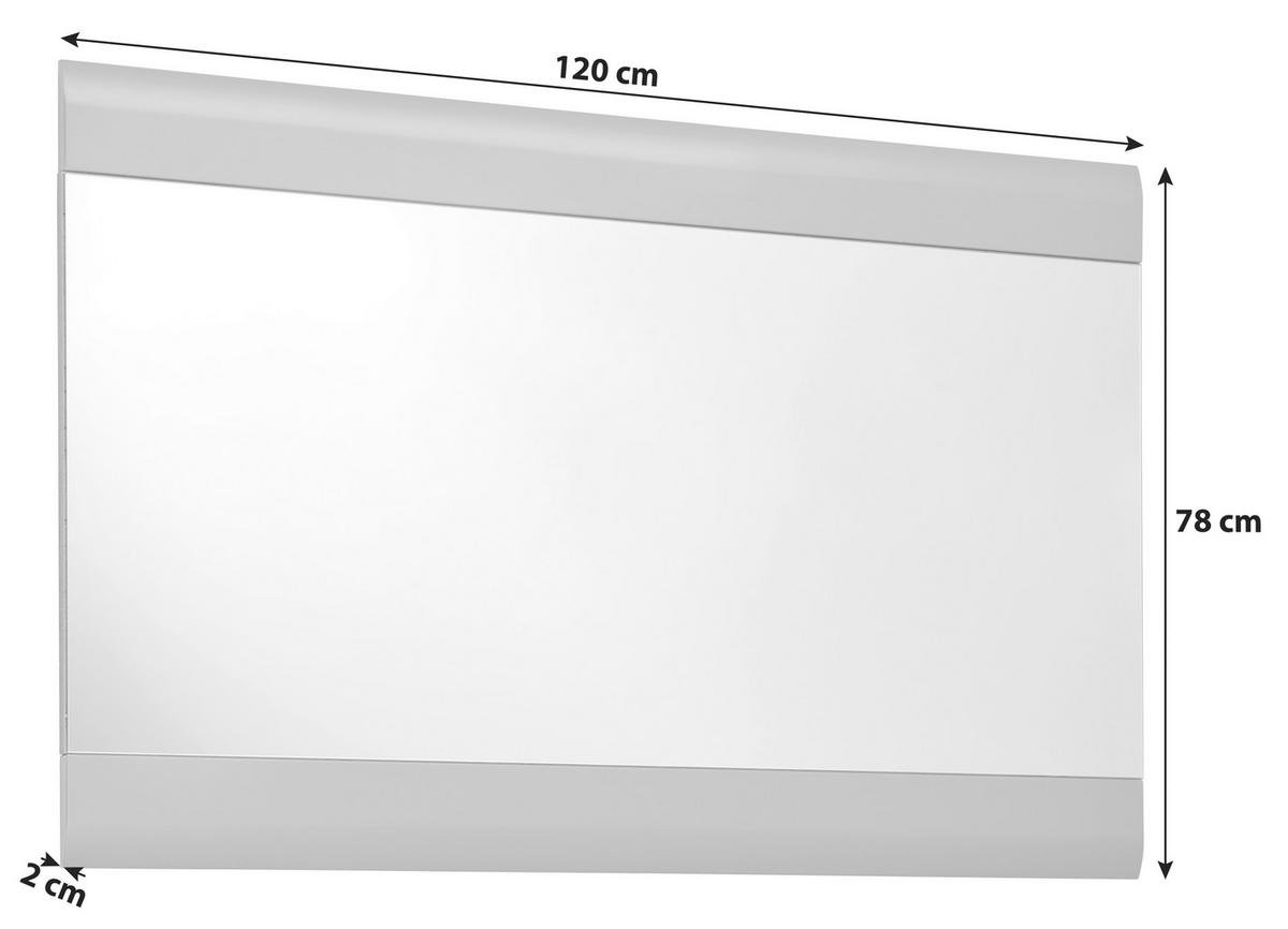 Ogledalo Auris - Moderno (120/78/2cm) - Modern Living