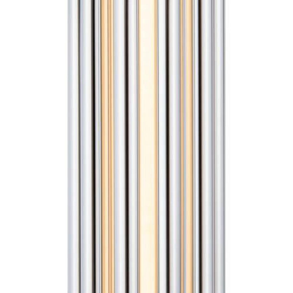 Wandleuchte Sonata Chromfarben max. 12 Watt - Chromfarben/Transparent, Trend, Kunststoff/Metall (8,1/36cm) - MAYTONI
