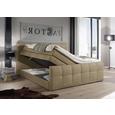 Boxspringbett in Sandfarbe ca. 180x200 cm inkl. Topper - Sandfarben, Basics, Holzwerkstoff/Kunststoff (180/200cm) - Livetastic Boxspringbett in Sandfarbe ca. 180x200 cm inkl. Topper - Sandfarben, Basics, Holzwerkstoff/Kunststoff (180/200cm) - Livetastic