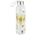 Trinkflasche Annabelle aus Glas - Klar/Goldfarben, Trend, Glas/Kunststoff (6,4/21,7cm) - Mömax modern living Trinkflasche Annabelle aus Glas - Klar/Goldfarben, Trend, Glas/Kunststoff (6,4/21,7cm) - Mömax modern living
