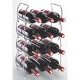 Raft Pentru Vin Giovanni - culoare crom, metal (32,5/49/14cm) - Modern Living Raft Pentru Vin Giovanni - culoare crom, metal (32,5/49/14cm) - Modern Living