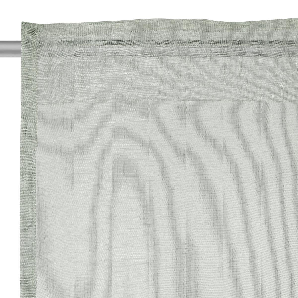ZASŁONA GOTOWA ALINA - zielony, Basics, tkanina (140/245cm) - Esposa