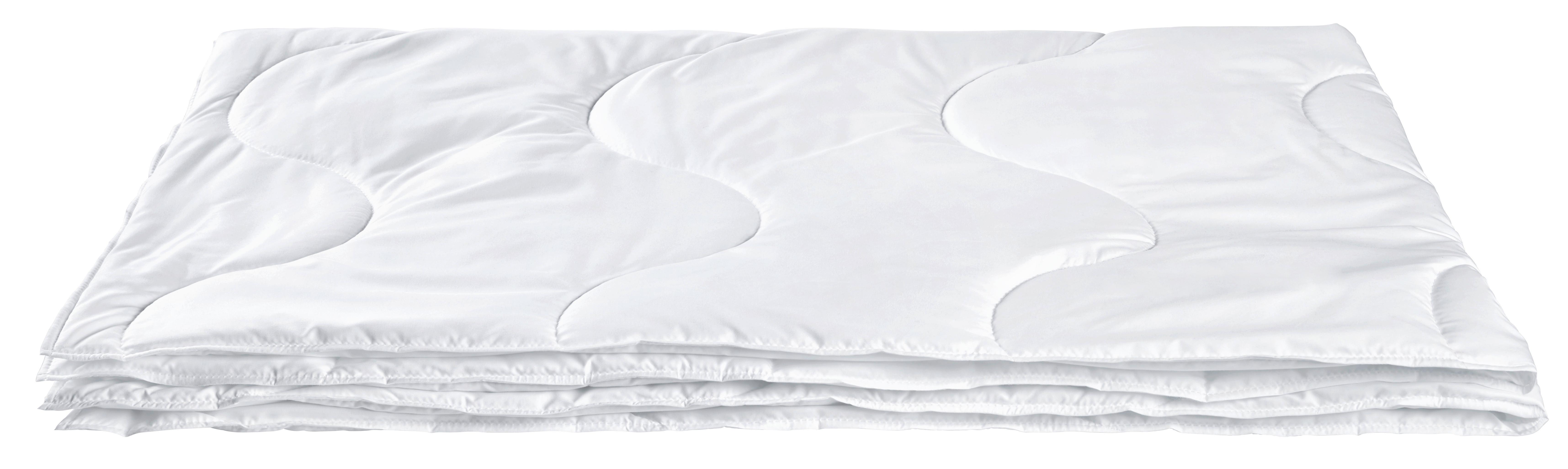 Sommerdecke Zilly Cool in Weiß ca. 135-140x200cm - (135-140/200cm) - Nadana