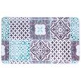 Badematte Marrakesh Bunt 45x75cm - Anthrazit/Weiß, LIFESTYLE, Textil (45/75cm) - MÖMAX modern living
