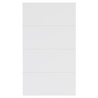 Frontpaneel Unit in Weiss - Weiss, Modern, Holzwerkstoff - Based