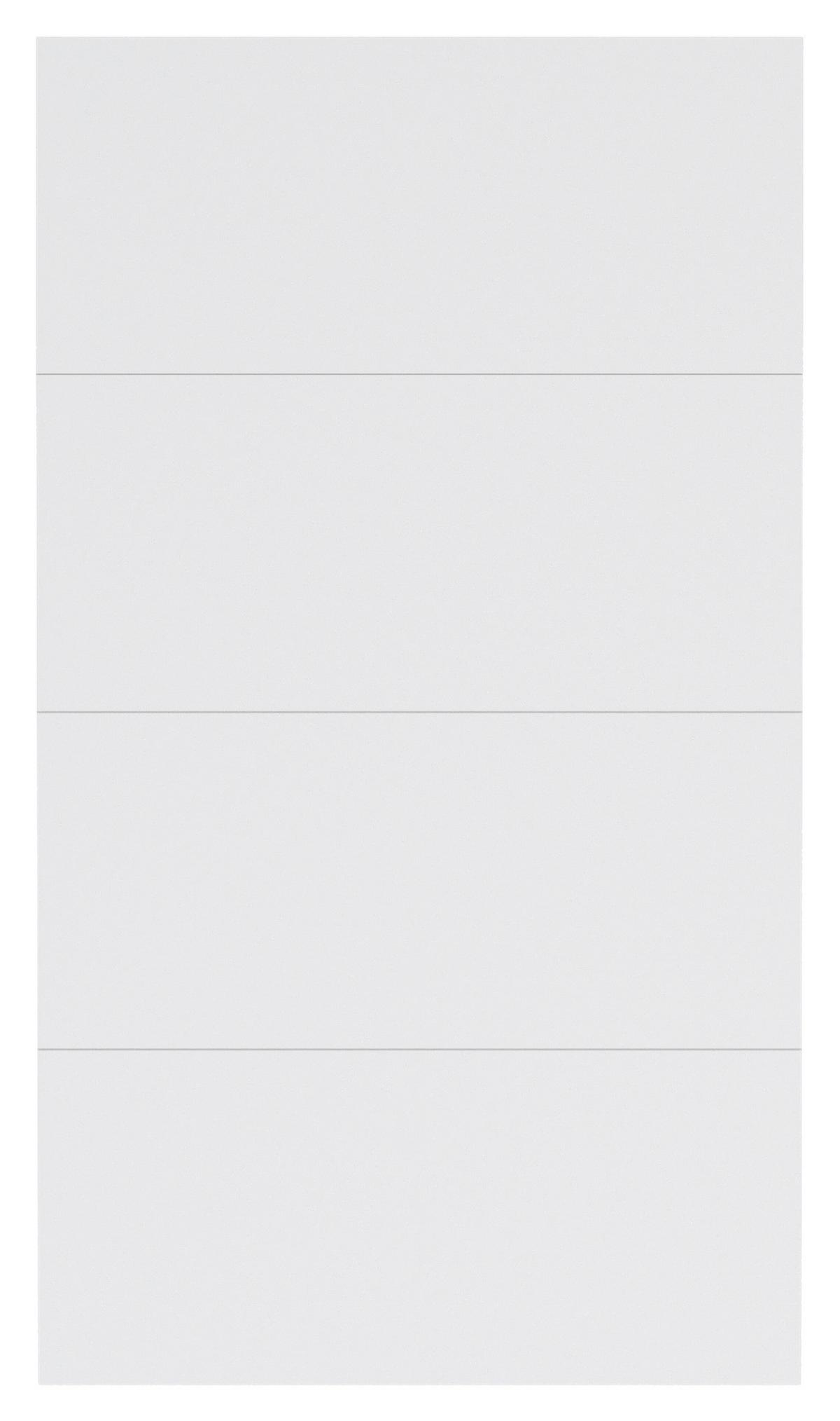 Frontpaneel Unit in Weiss - Weiss, Modern, Holzwerkstoff - Based