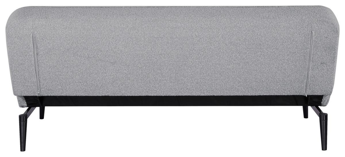 Zofa Lino, Posteljna Funkcija, Siva - siva/črna, Design, tekstil/les (192/82/90cm) - Livetastic
