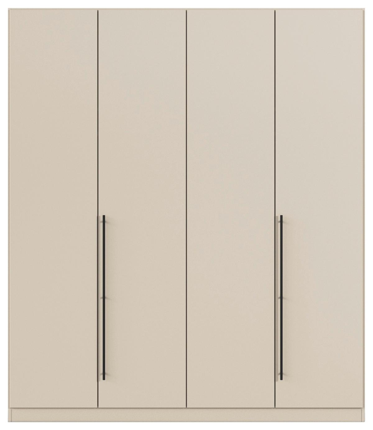 Șifonier Safari - gri/șampanie, Konventionell, material pe bază de lemn (181/210/54cm)