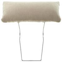 Kopfstütze CASPER - beige, Konventionell, textile (52/23/14cm) - Zandiara