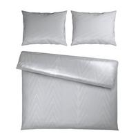 Bettwäsche Doha XXL Hellgrau ca. 200x220cm - Hellgrau, Textil (200/220cm) - Mömax