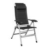 CHAISE DE JARDIN GERI - noir/couleur argent, Basics, métal/textile (74/117/60cm)