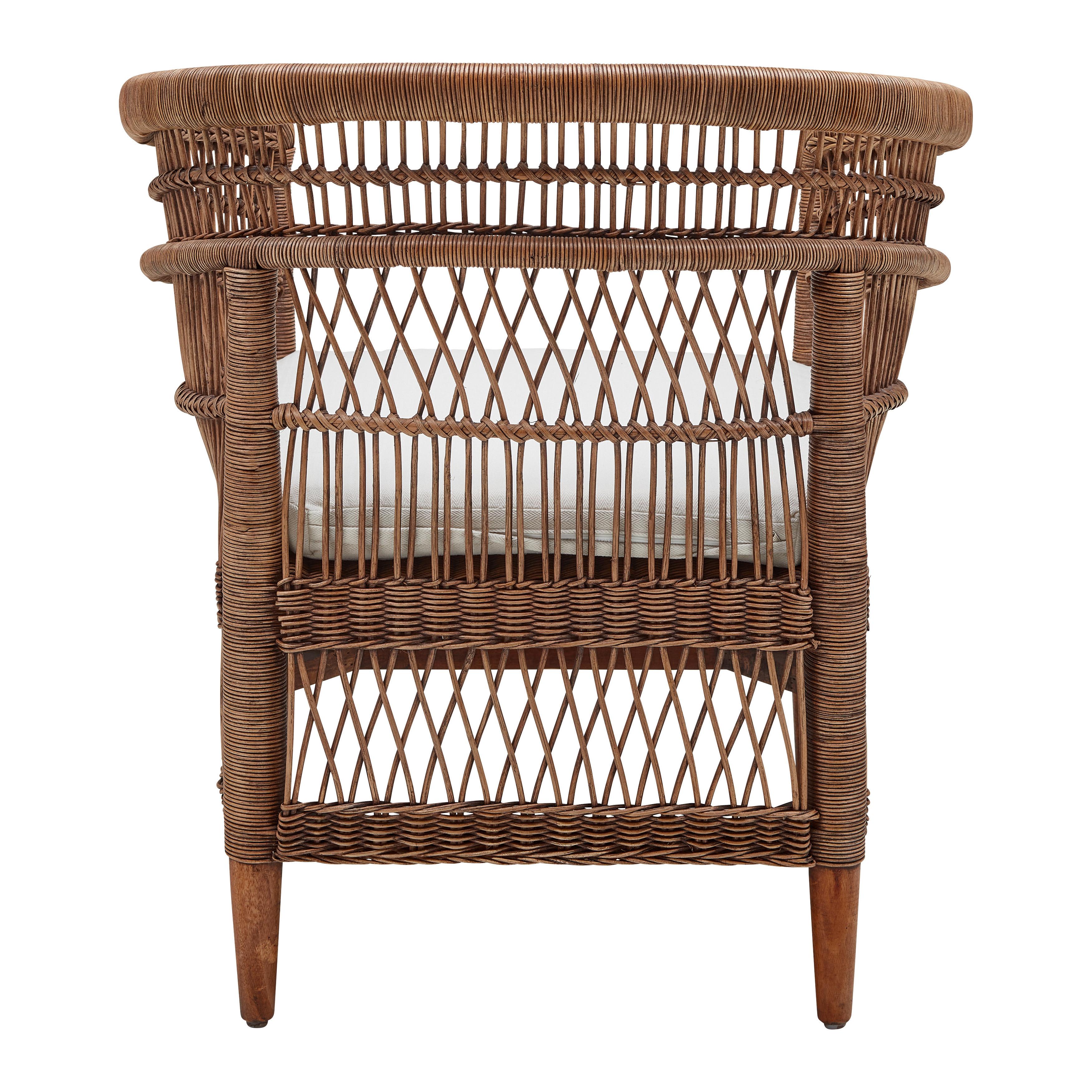 Rattansessel Indah Naturfarben - Naturfarben, LIFESTYLE, Holz (80/87/70cm) - Premium Living