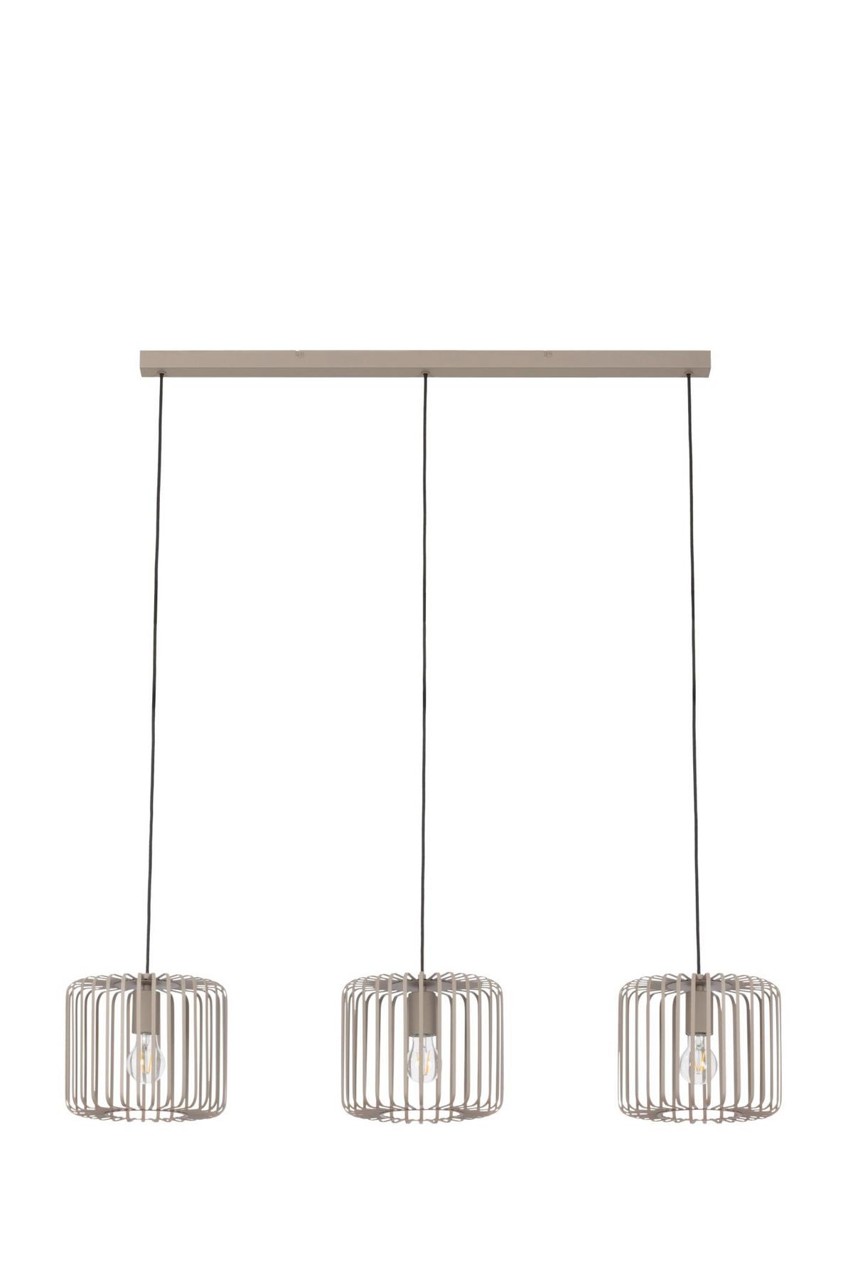 LAMPA WISZĄCA COVENTRY *SBN* - kolor piaskowy, Konventionell, metal (110/25/120cm) - Novel