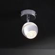 LED-Wandleuchte max. 3 Watt 'Tiffany' - Chromfarben, Metall (8/15,2cm) - Bessagi Home LED-Wandleuchte max. 3 Watt 'Tiffany' - Chromfarben, Metall (8/15,2cm) - Bessagi Home