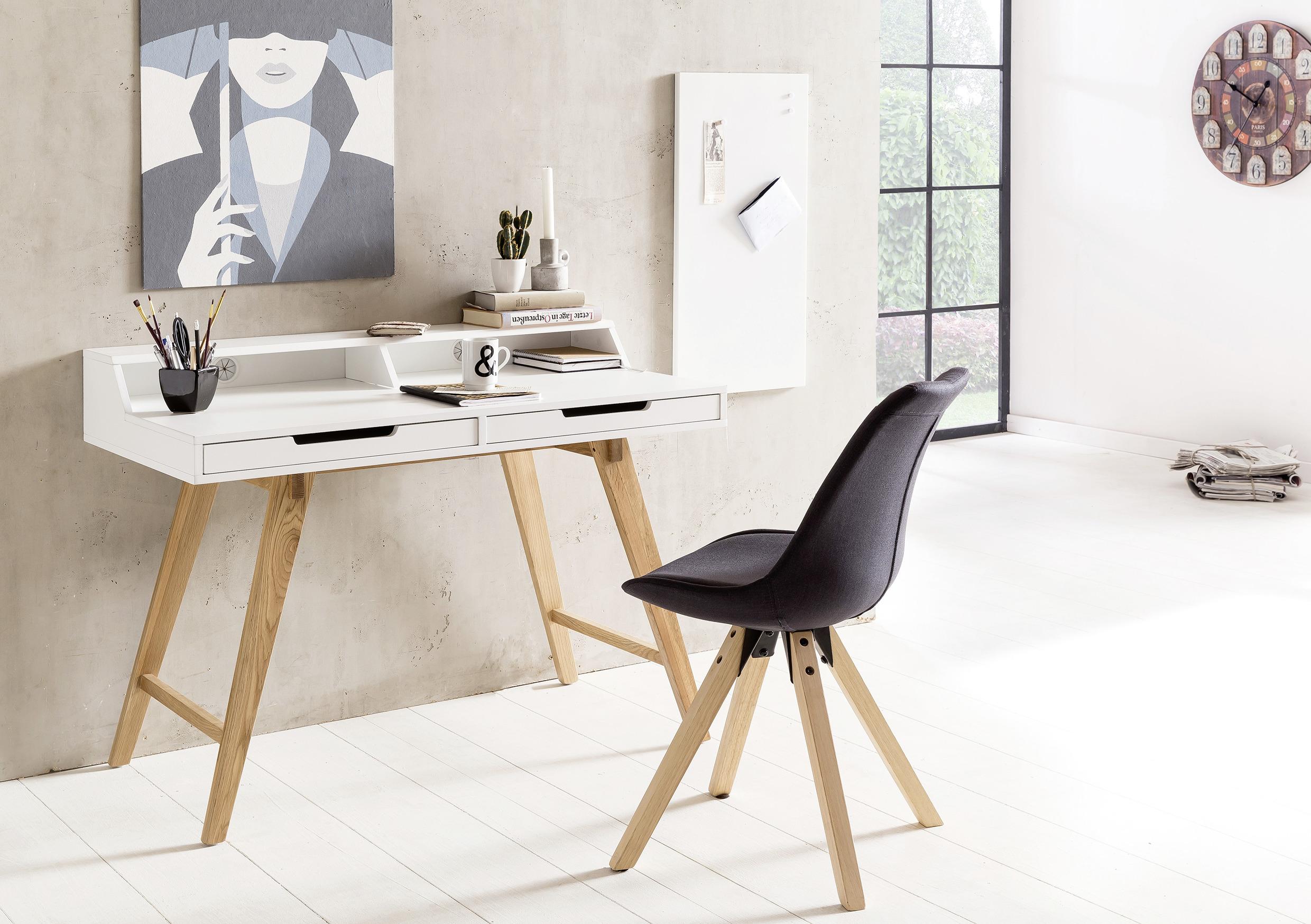 Pisalna Miza Skandi - barve hrasta, Design (110/60/85cm) - MID.YOU