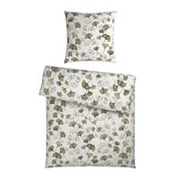 Bettwäsche Yuki Weiß ca. 135x200cm - Weiß, MODERN, Textil (135/200cm) - Mömax