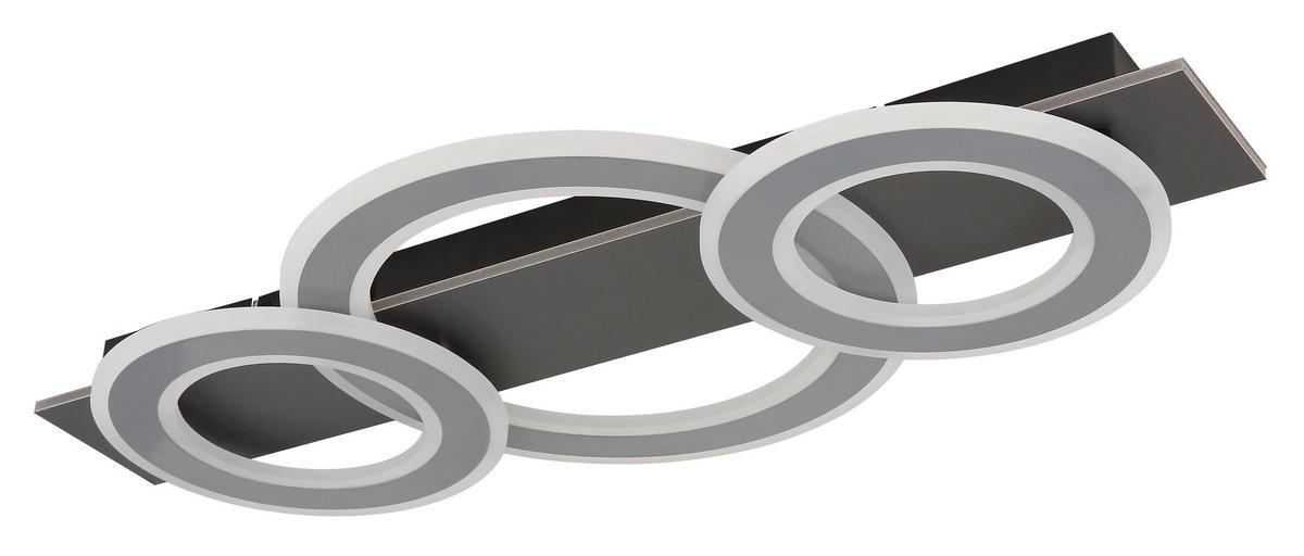 Led Mennyezeti Lámpa 48034-50 Jayden - opál/antracit, Design, műanyag/fém (73/35/7cm) - Globo