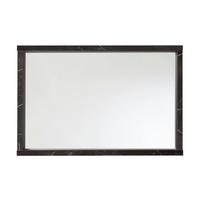 Spiegel in Anthrazit ca. 88x58x4cm - Anthrazit, MODERN, Glas/Holzwerkstoff (88/58/4cm) - Mömax